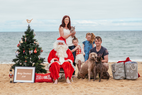 Santa on the beach by Jessica Roberts-3