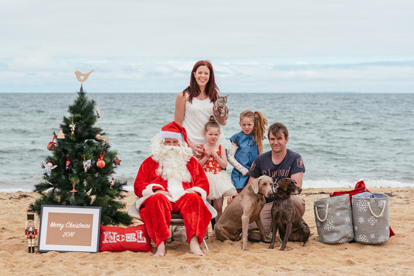 Santa on the beach by Jessica Roberts-4
